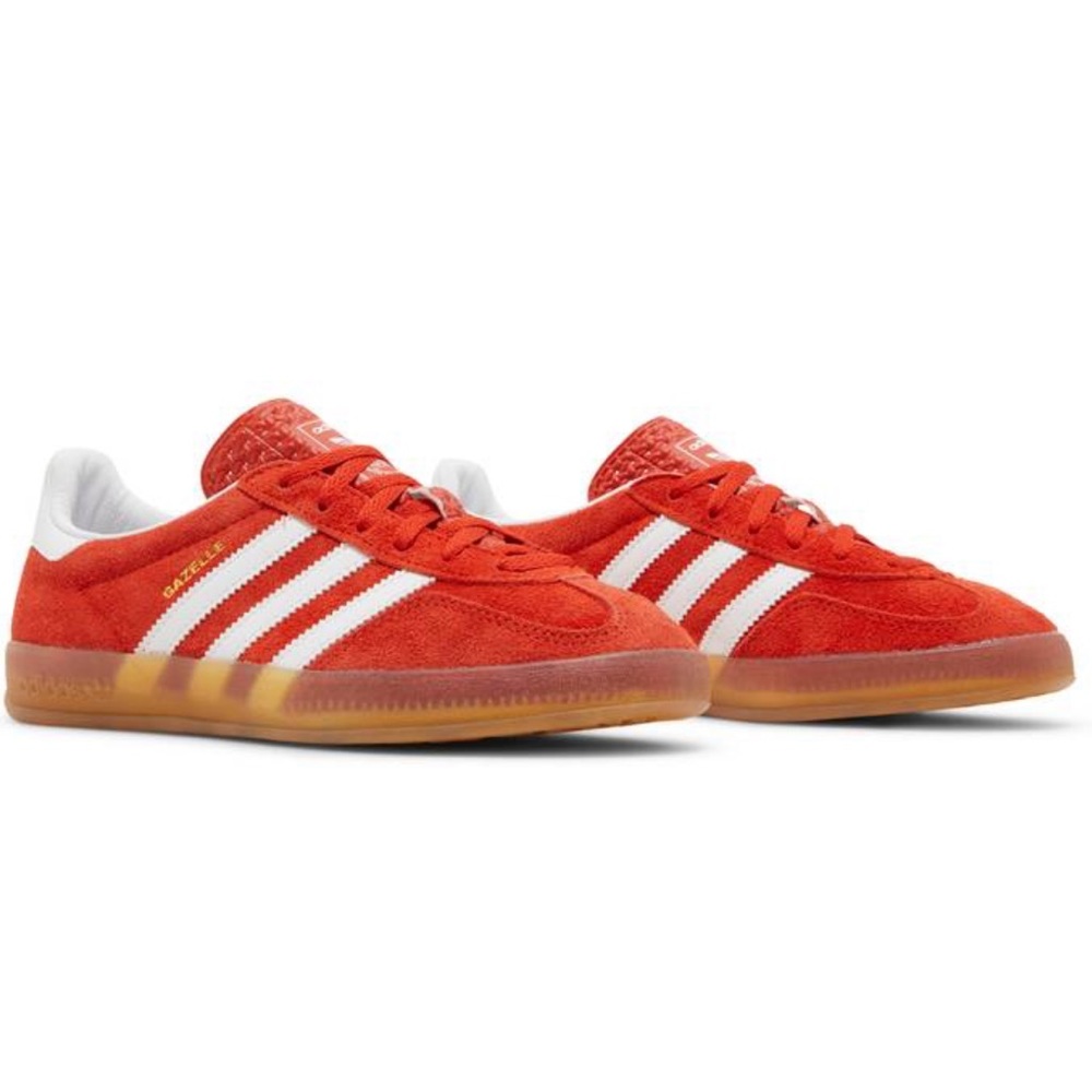 Women’s Adidas Gazelle Indoor (Bold Orange Gum)
